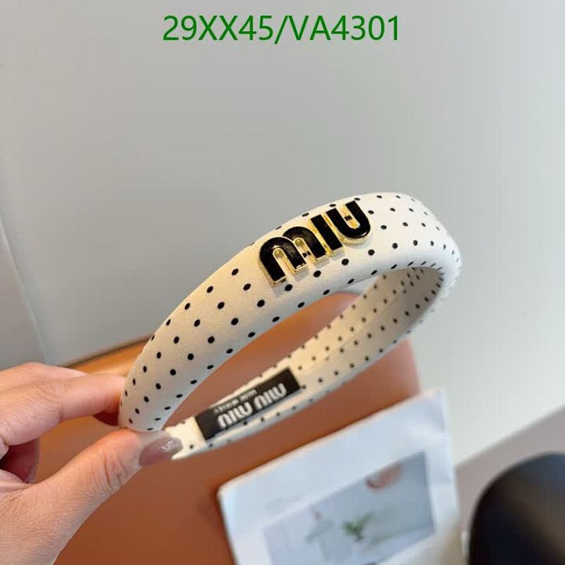MIU MIU-Headband Code: VA4301 $: 29USD