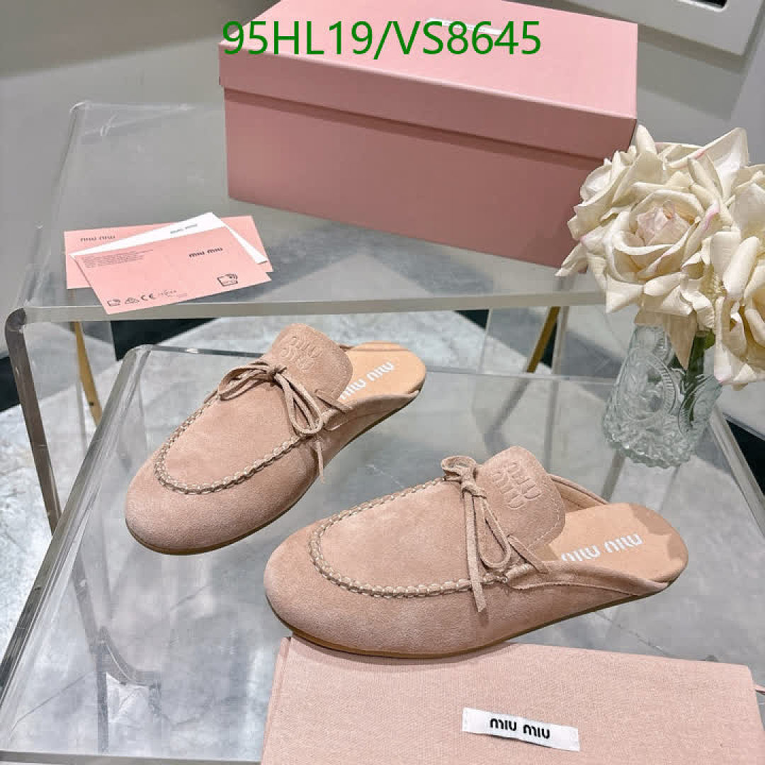 Miu Miu-Women Shoes Code: VS8645 $: 95USD