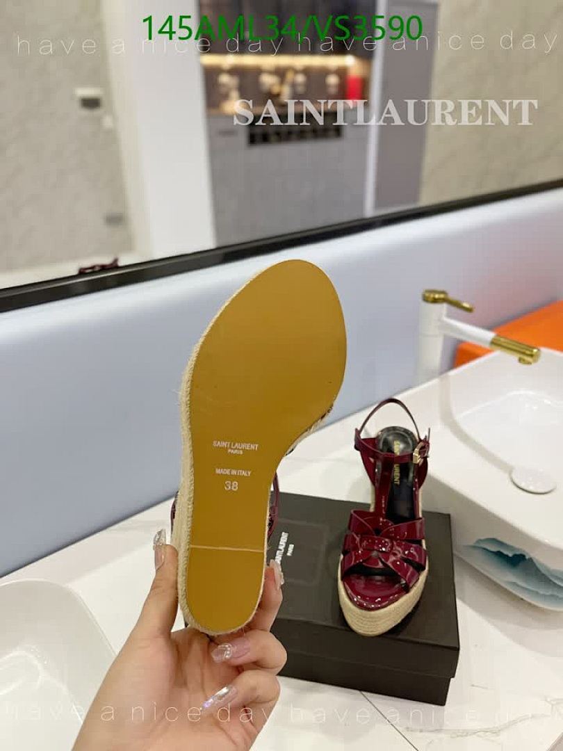 YSL-Women Shoes Code: VS3590 $: 145USD