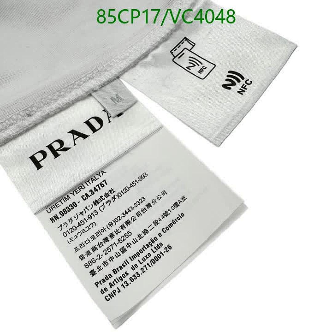 Prada-Clothing Code: VC4048 $: 85USD