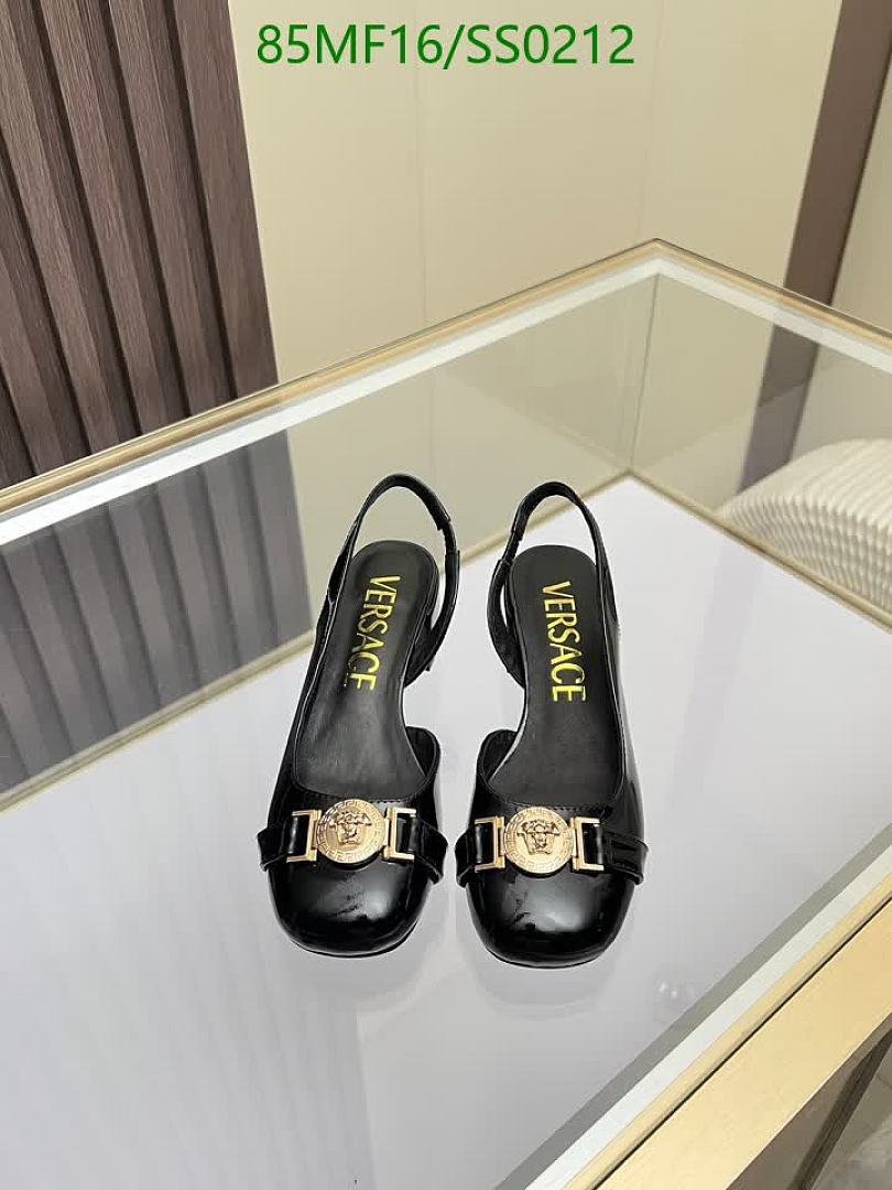 Versace-Women Shoes Code: SS0212 $: 85USD