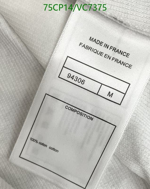 Chanel-Clothing Code: VC7375 $: 75USD