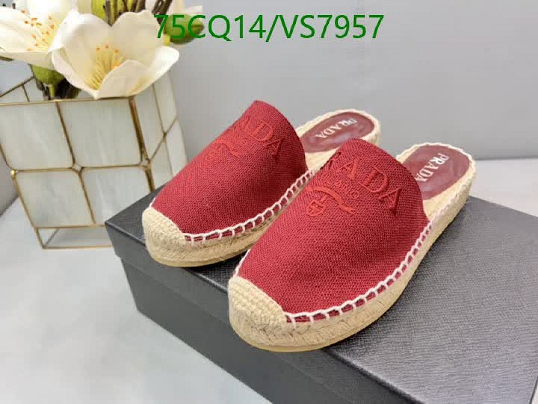 Prada-Women Shoes Code: VS7957 $: 75USD