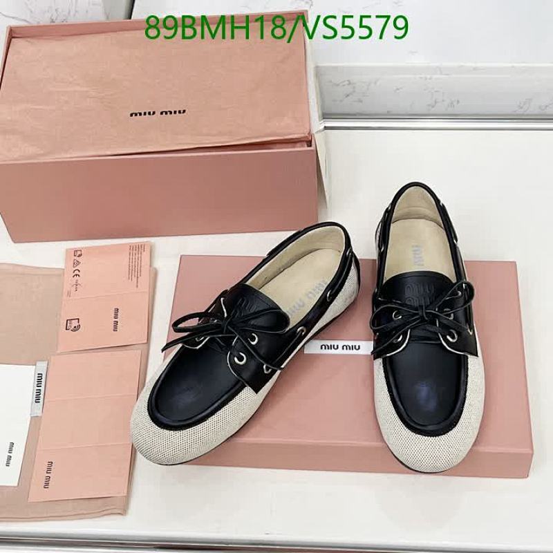 Miu Miu-Women Shoes Code: VS5579 $: 89USD