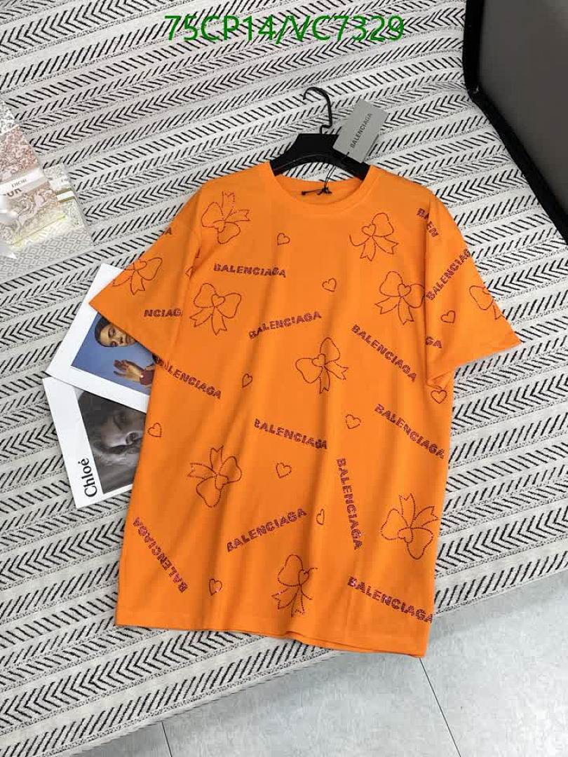 Balenciaga-Clothing Code: VC7329 $: 75USD