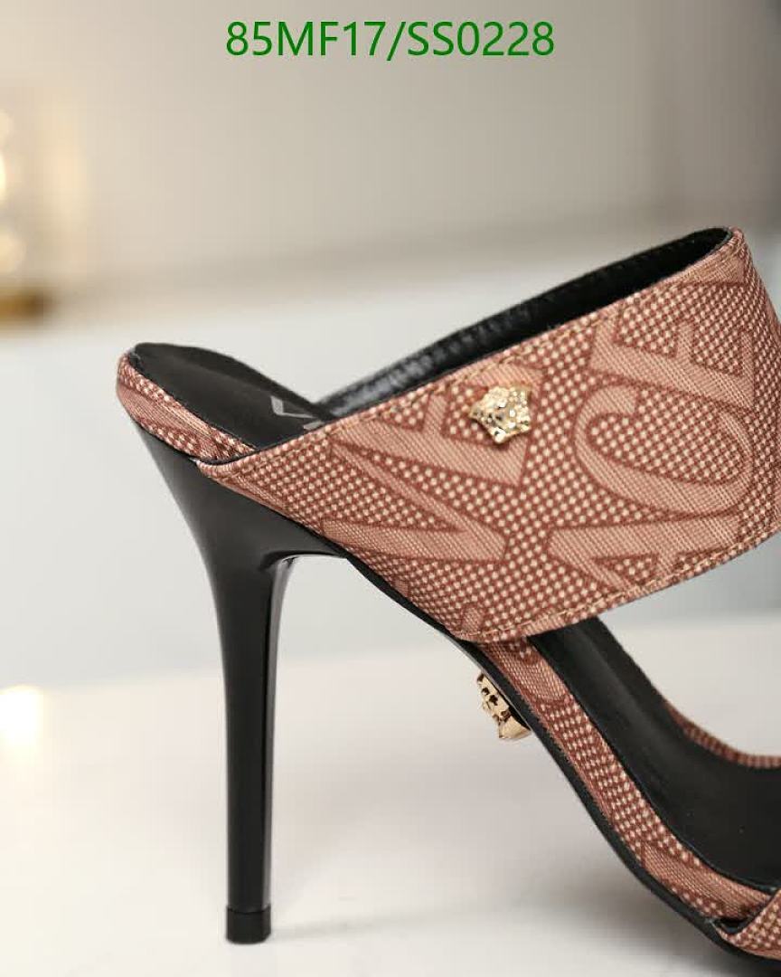 Versace-Women Shoes Code: SS0228 $: 85USD