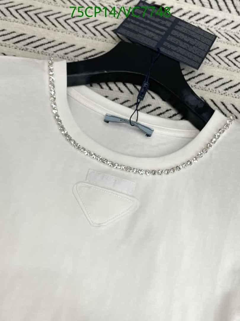 Prada-Clothing Code: VC7748 $: 75USD