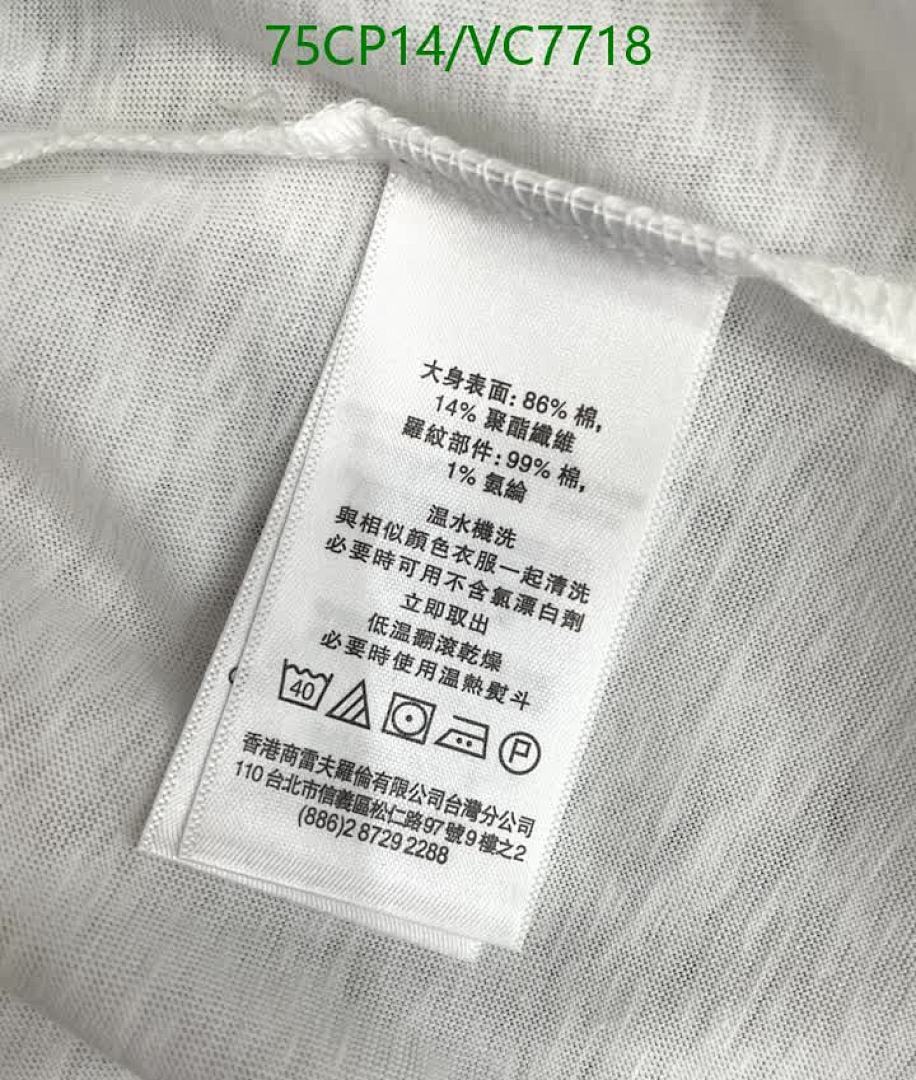 Ralph Lauren-Clothing Code: VC7718 $: 75USD