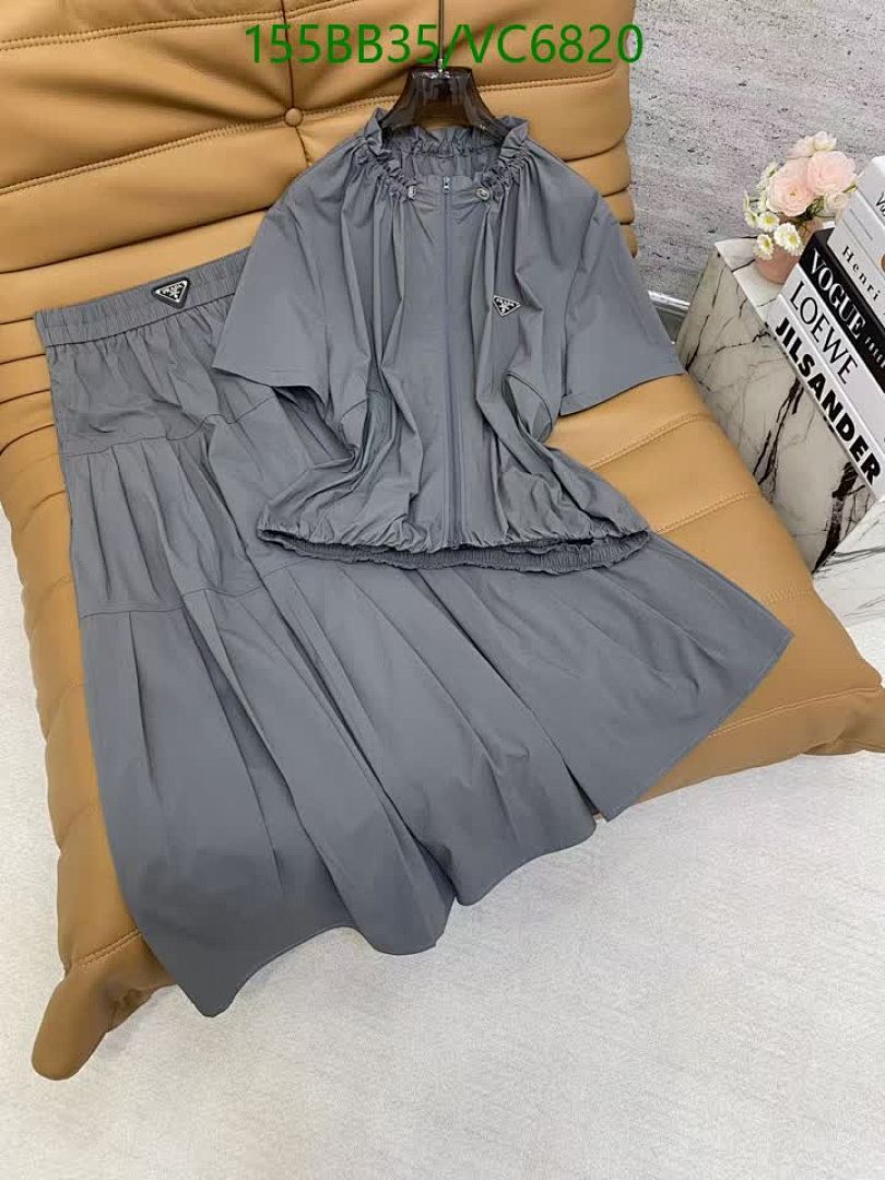 Prada-Clothing Code: VC6820 $: 155USD