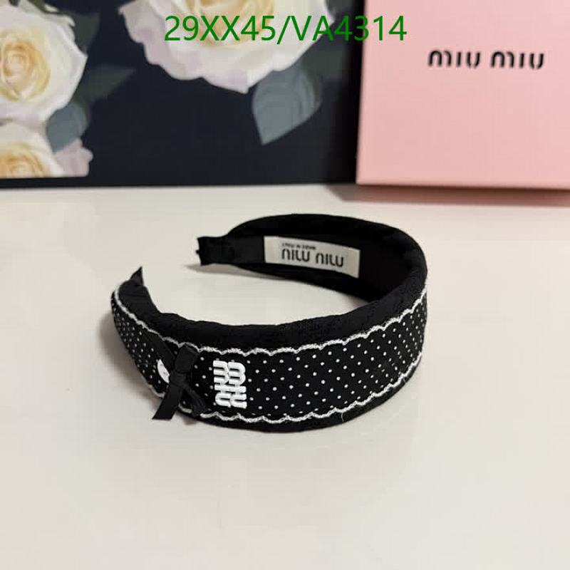 MIU MIU-Headband Code: VA4314 $: 29USD