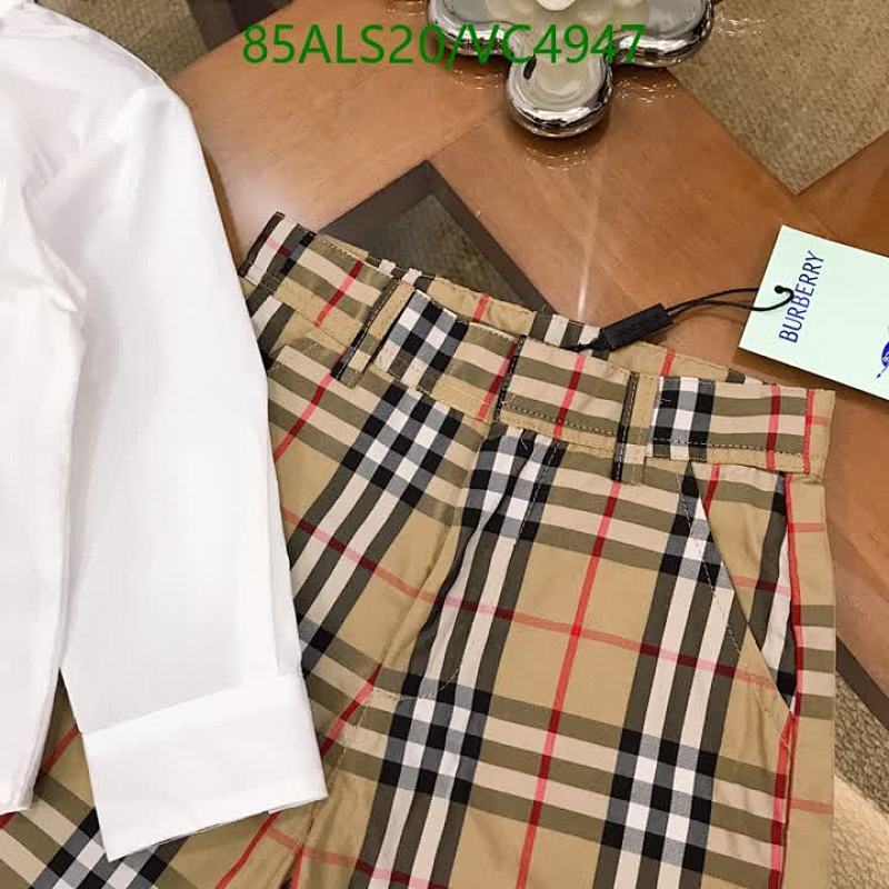 Burberry-Kids Clothing Code: VC4947 $: 85USD