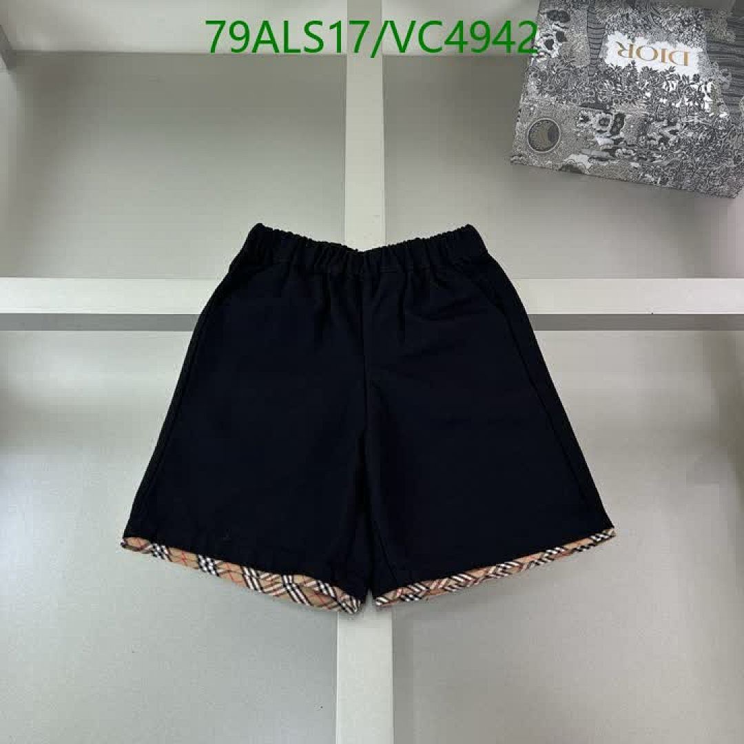 Burberry-Kids Clothing Code: VC4942 $: 79USD