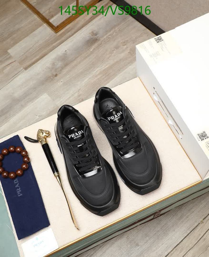 Prada-Men shoes Code: VS9816 $: 145USD