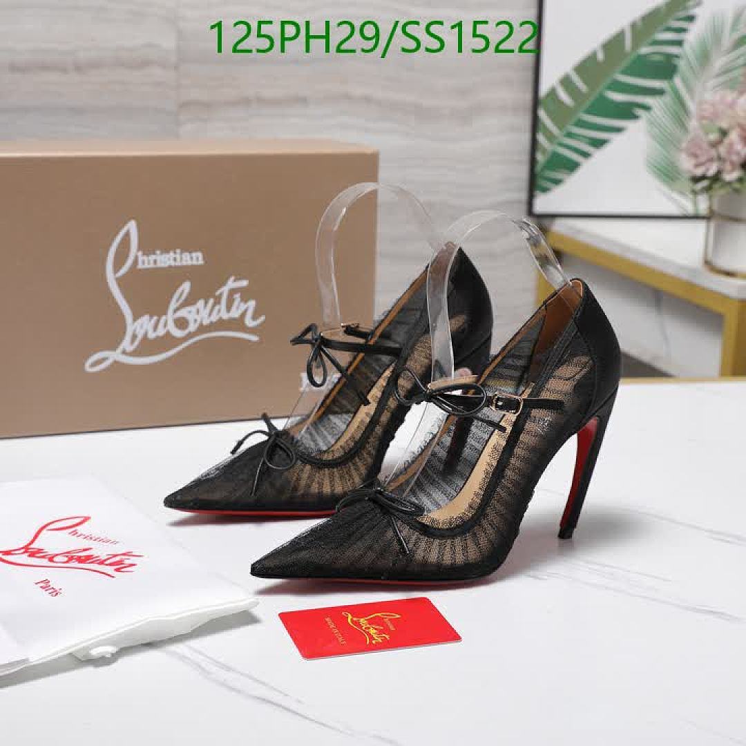 Christian Louboutin-Women Shoes Code: SS1522 $: 125USD