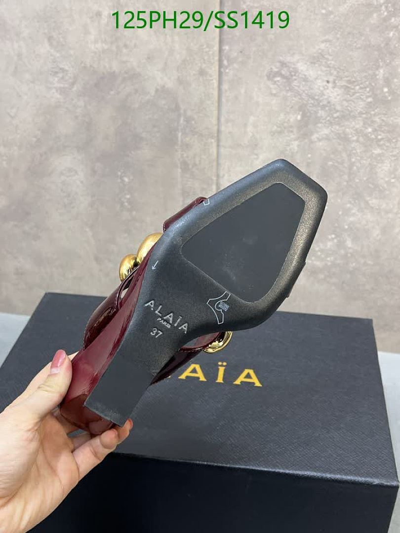 Alaia-Women Shoes Code: SS1419 $: 125USD