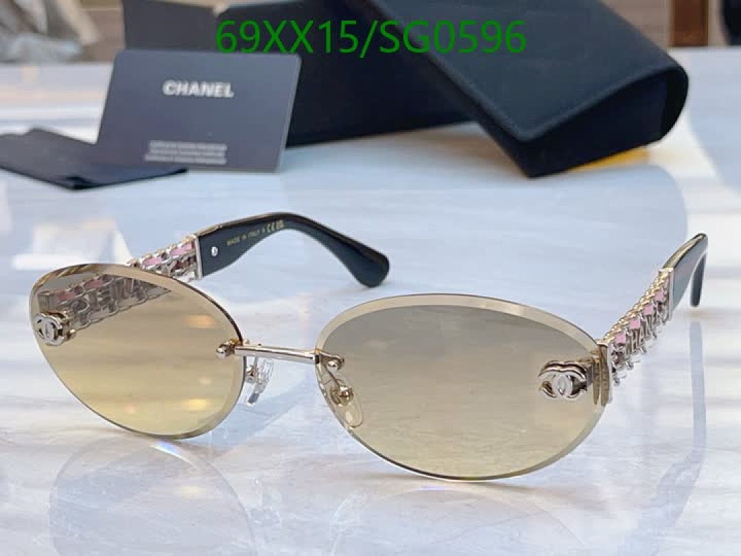 Chanel-Glasses Code: SG0596 $: 69USD