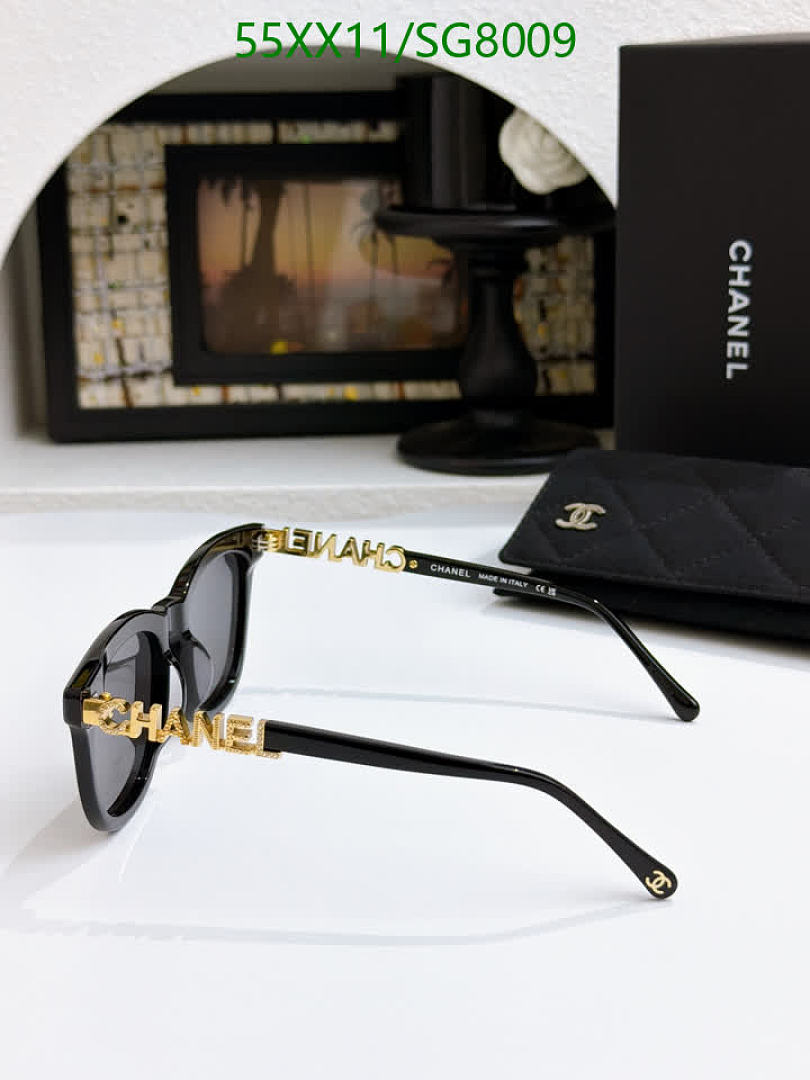 Chanel-Glasses Code: SG8009 $: 55USD