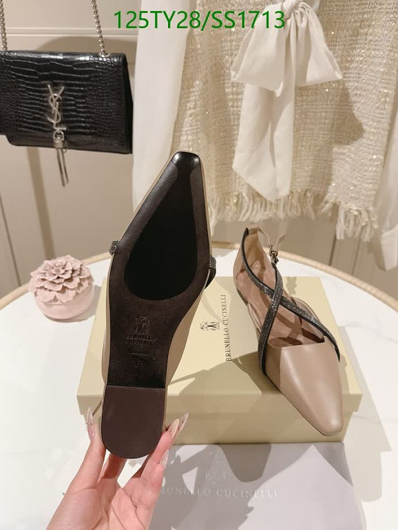 Brunello Cucinelli-Women Shoes Code: SS1713 $: 125USD