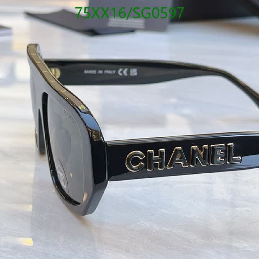 Chanel-Glasses Code: SG0597 $: 75USD