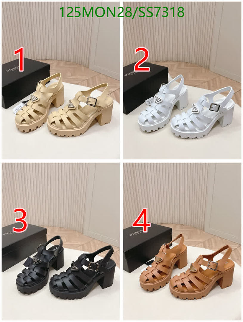 Prada-Women Shoes Code: SS7318 $: 125USD