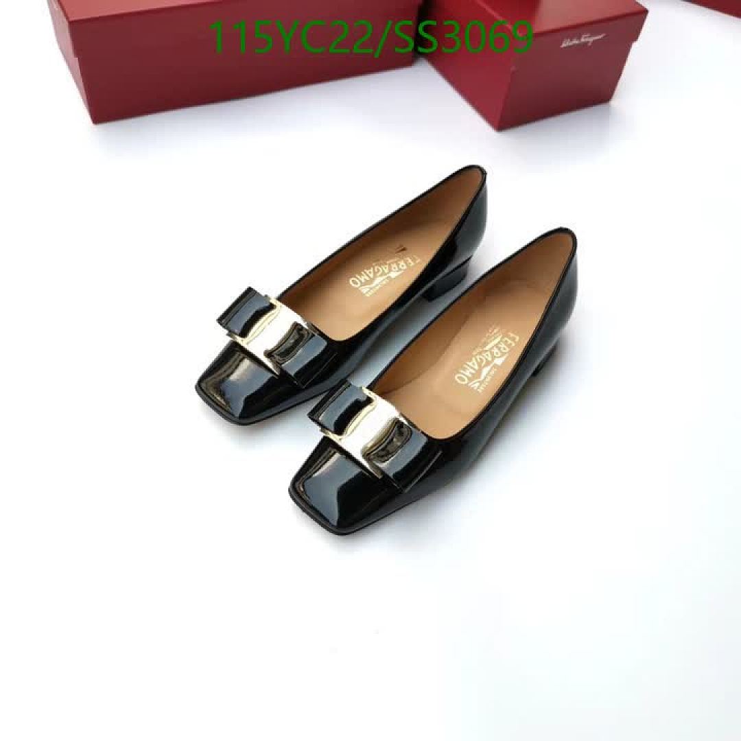 Ferragamo-Women Shoes Code: SS3069 $: 115USD