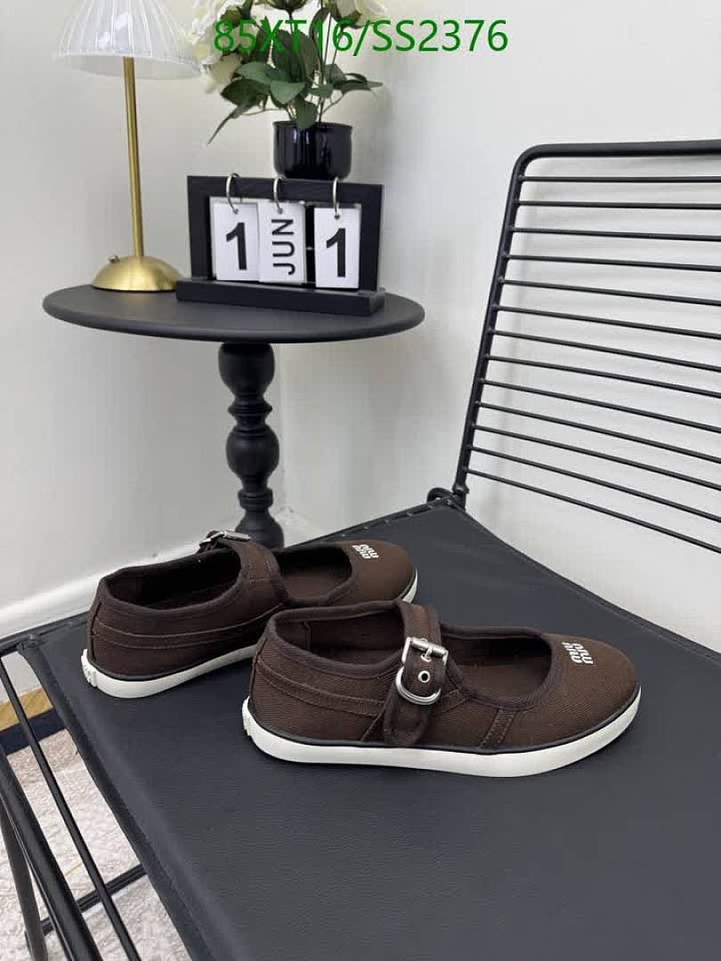 Miu Miu-Women Shoes Code: SS2376 $: 85USD