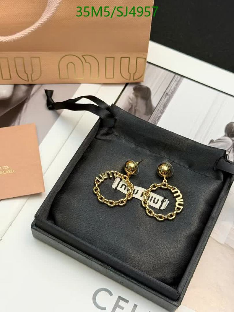Miu Miu-Jewelry Code: SJ4957 $: 35USD