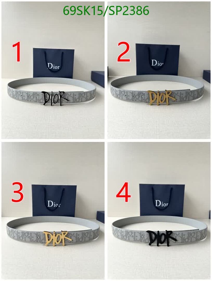 Dior-Belts Code: SP2386 $: 69USD