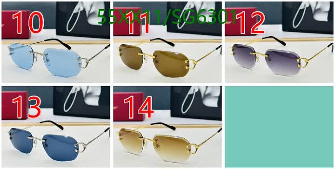 Cartier-Glasses Code: SG6301 $: 55USD