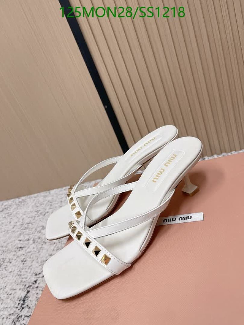 Miu Miu-Women Shoes Code: SS1218 $: 125USD