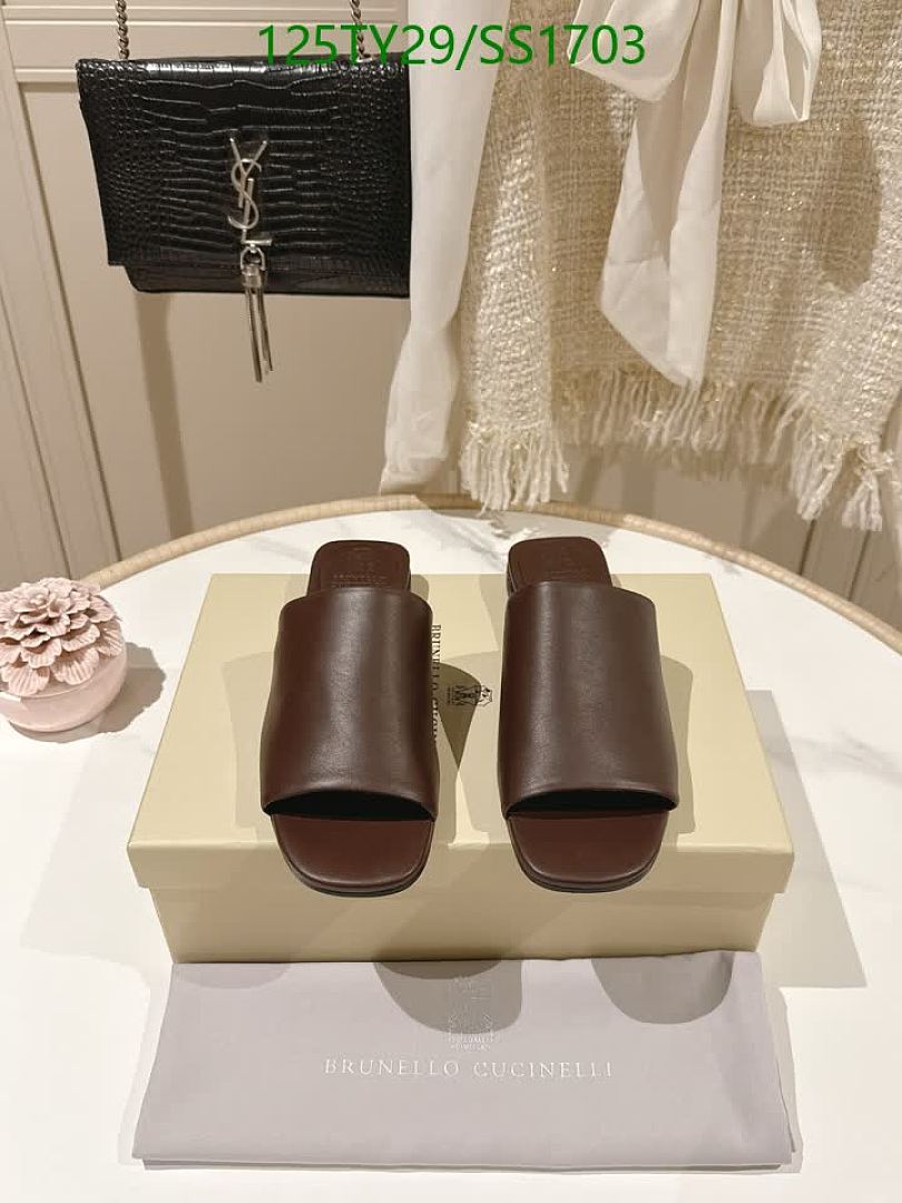 Brunello Cucinelli-Women Shoes Code: SS1703 $: 125USD