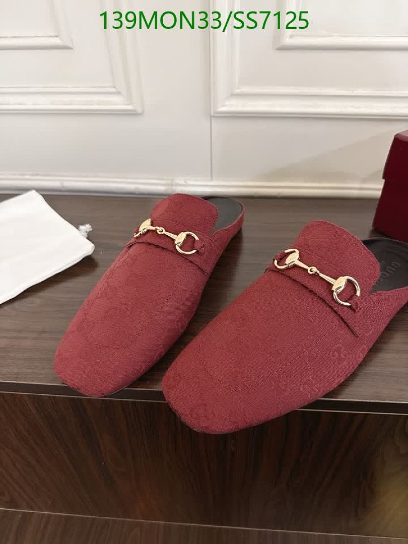 Gucci-Women Shoes Code: SS7125 $: 139USD