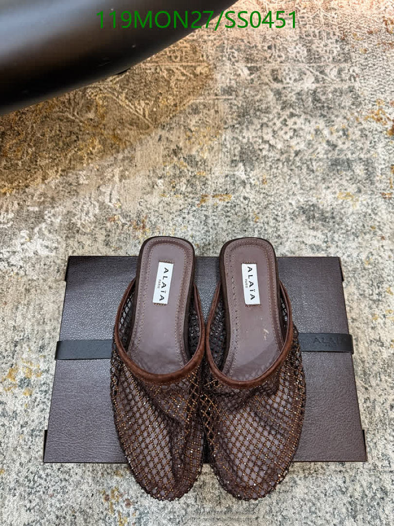 Alaia-Women Shoes Code: SS0451 $: 119USD