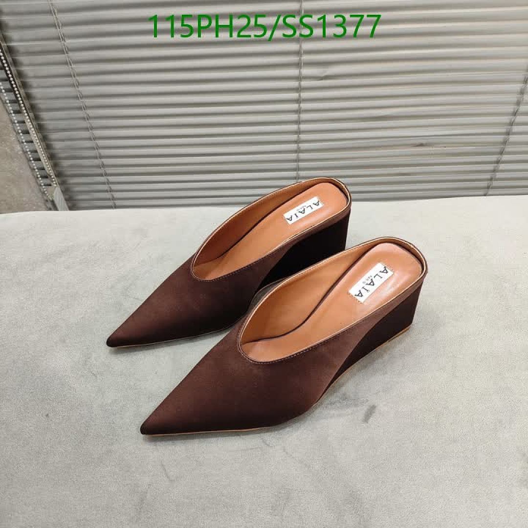 Alaia-Women Shoes Code: SS1377 $: 115USD