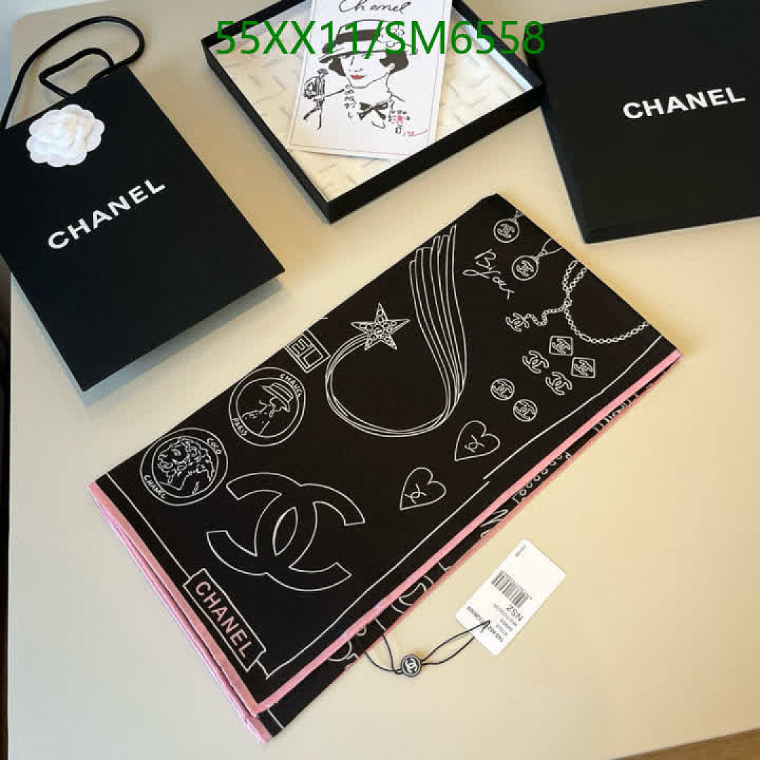 Chanel-Scarf Code: SM6558 $: 55USD