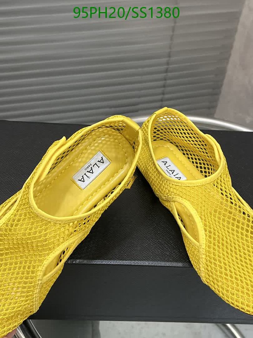 Alaia-Women Shoes Code: SS1380 $: 95USD