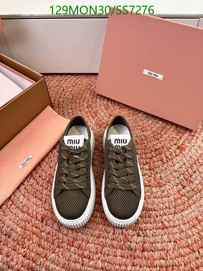 Miu Miu-Women Shoes Code: SS7276 $: 129USD