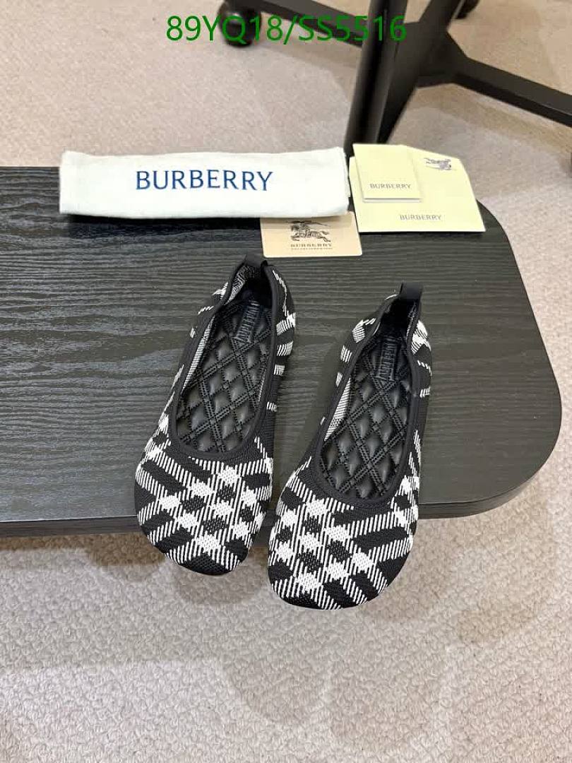 Burberry-Women Shoes Code: SS5516 $: 89USD