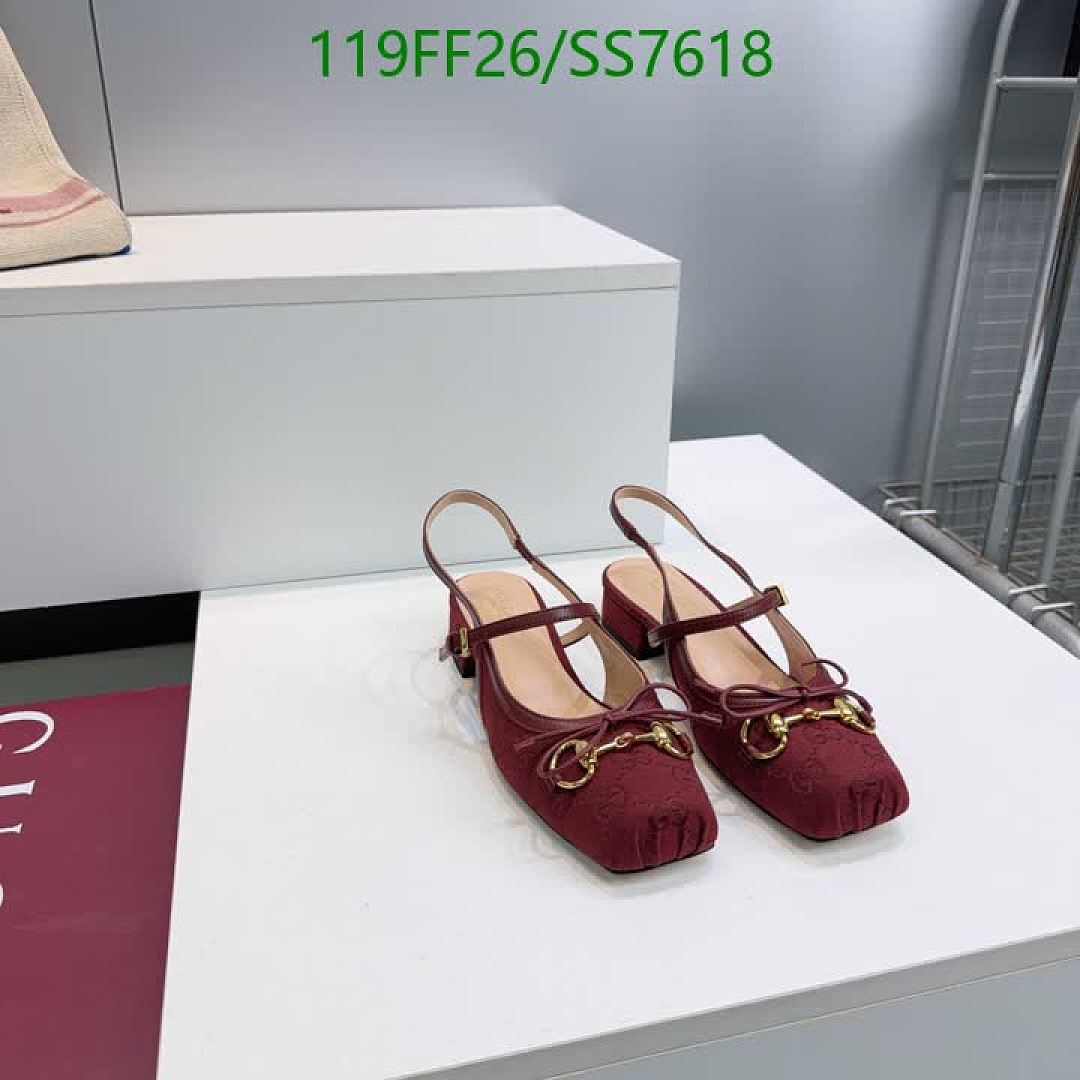Gucci-Women Shoes Code: SS7618 $: 119USD