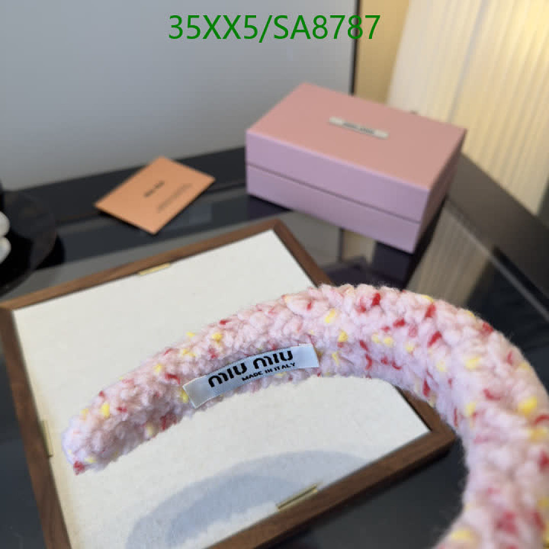 MIU MIU-Headband Code: SA8787 $: 35USD
