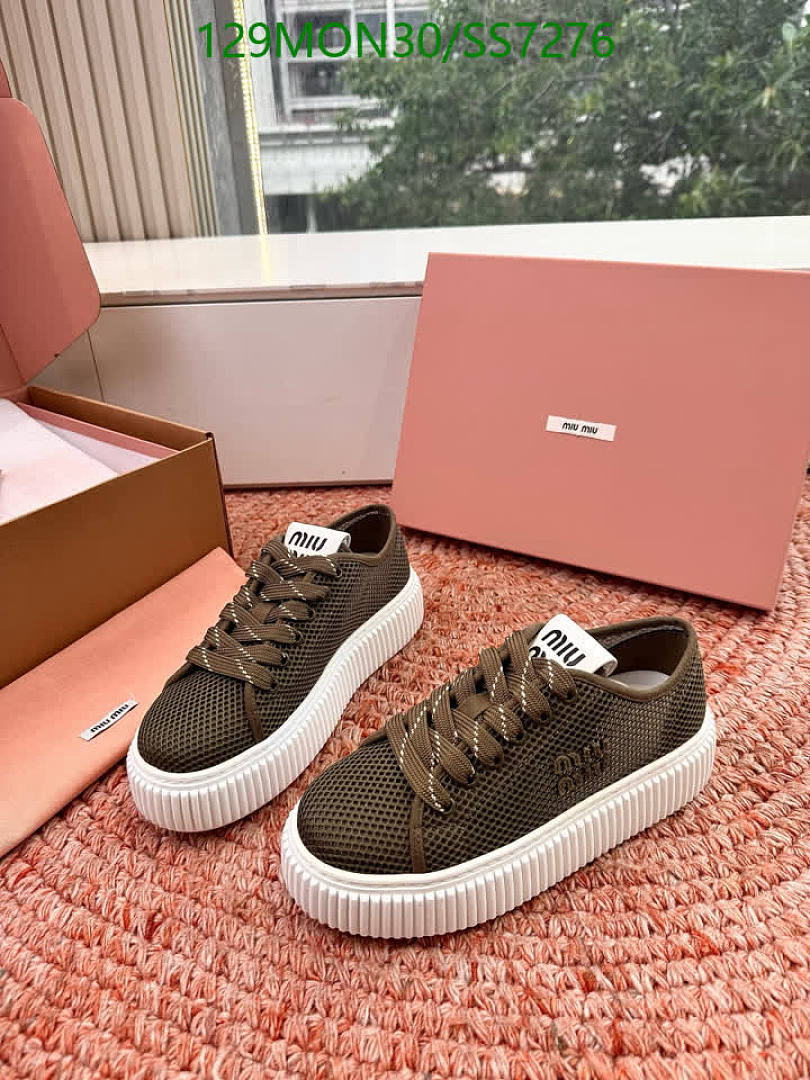 Miu Miu-Women Shoes Code: SS7276 $: 129USD