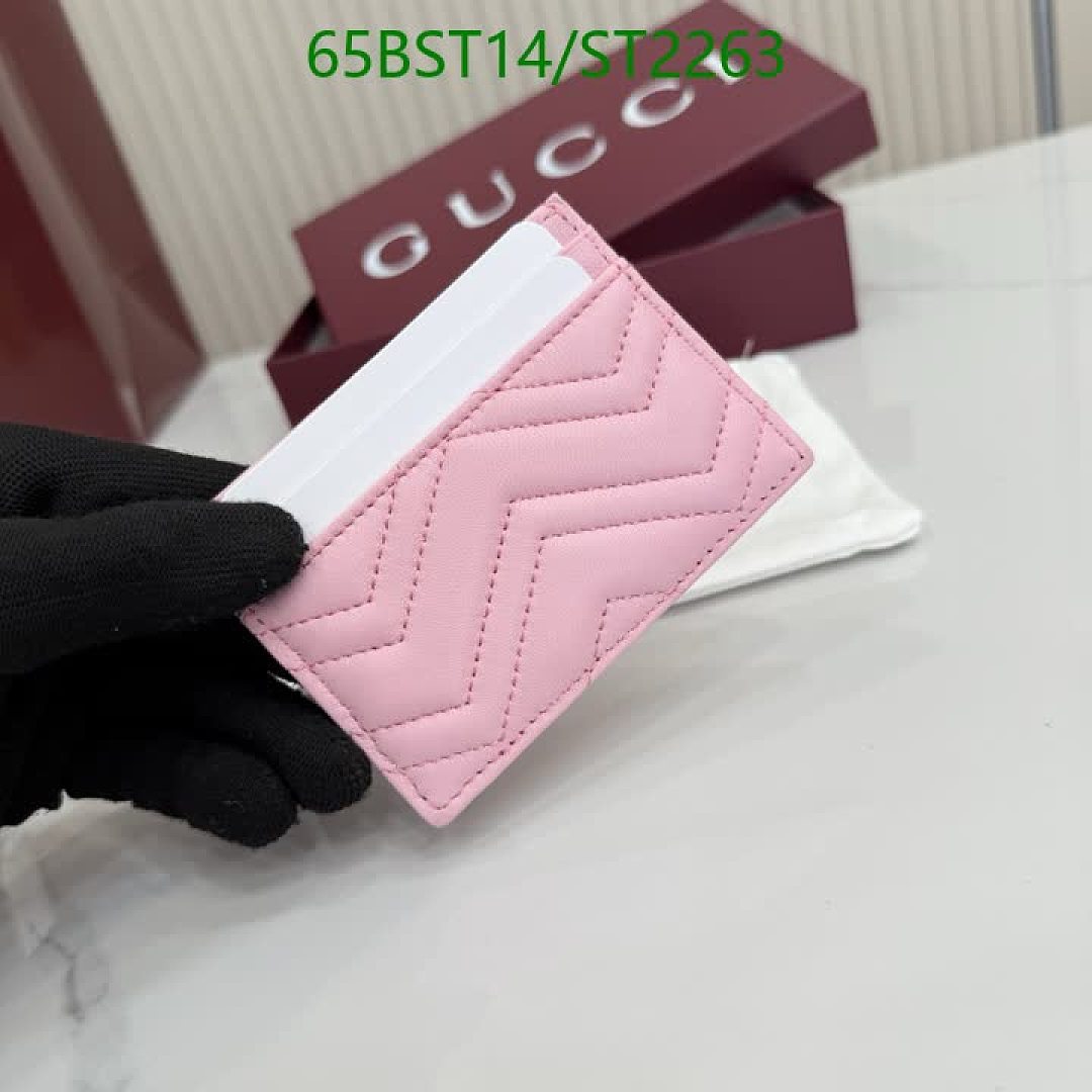 Gucci-Wallet Mirror Quality Code: ST2263 $: 65USD