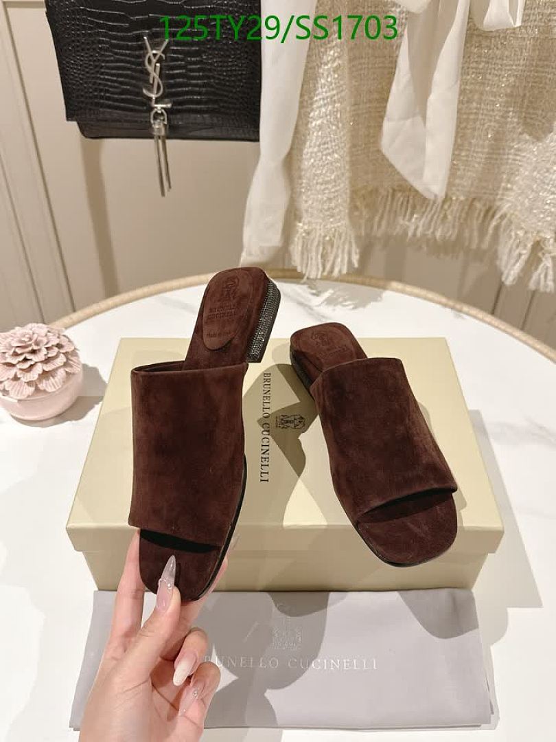 Brunello Cucinelli-Women Shoes Code: SS1703 $: 125USD