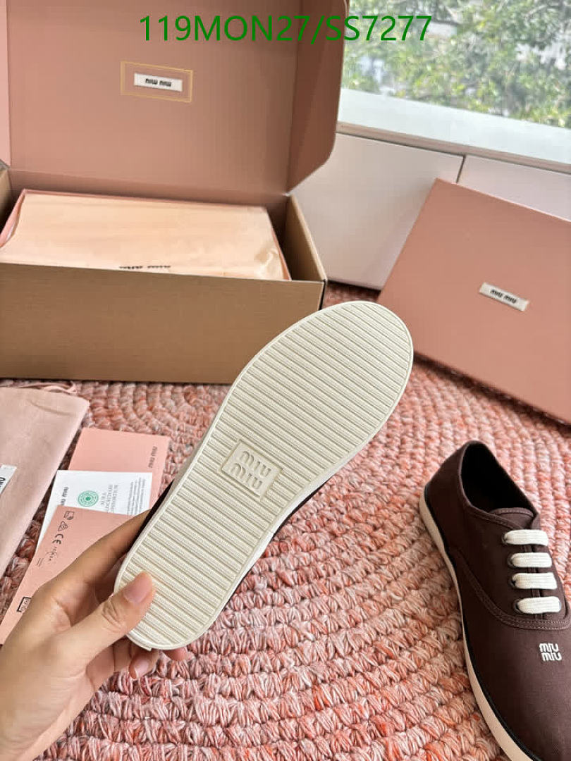 Miu Miu-Women Shoes Code: SS7277 $: 119USD
