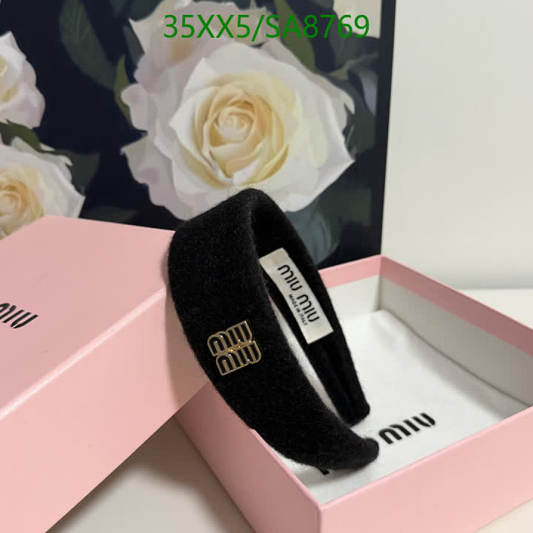 MIU MIU-Headband Code: SA8769 $: 35USD
