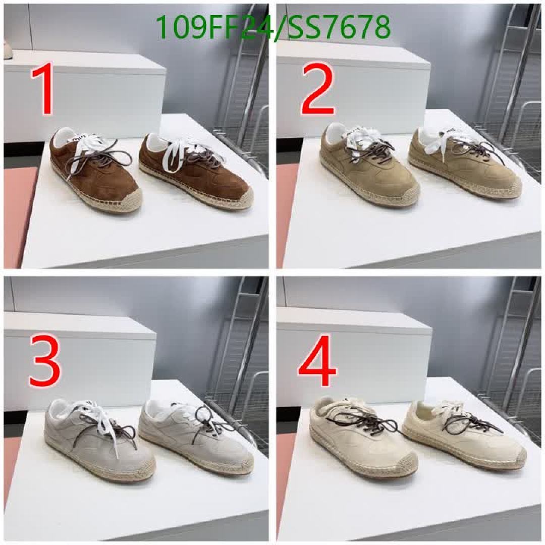 Miu Miu-Women Shoes Code: SS7678 $: 109USD