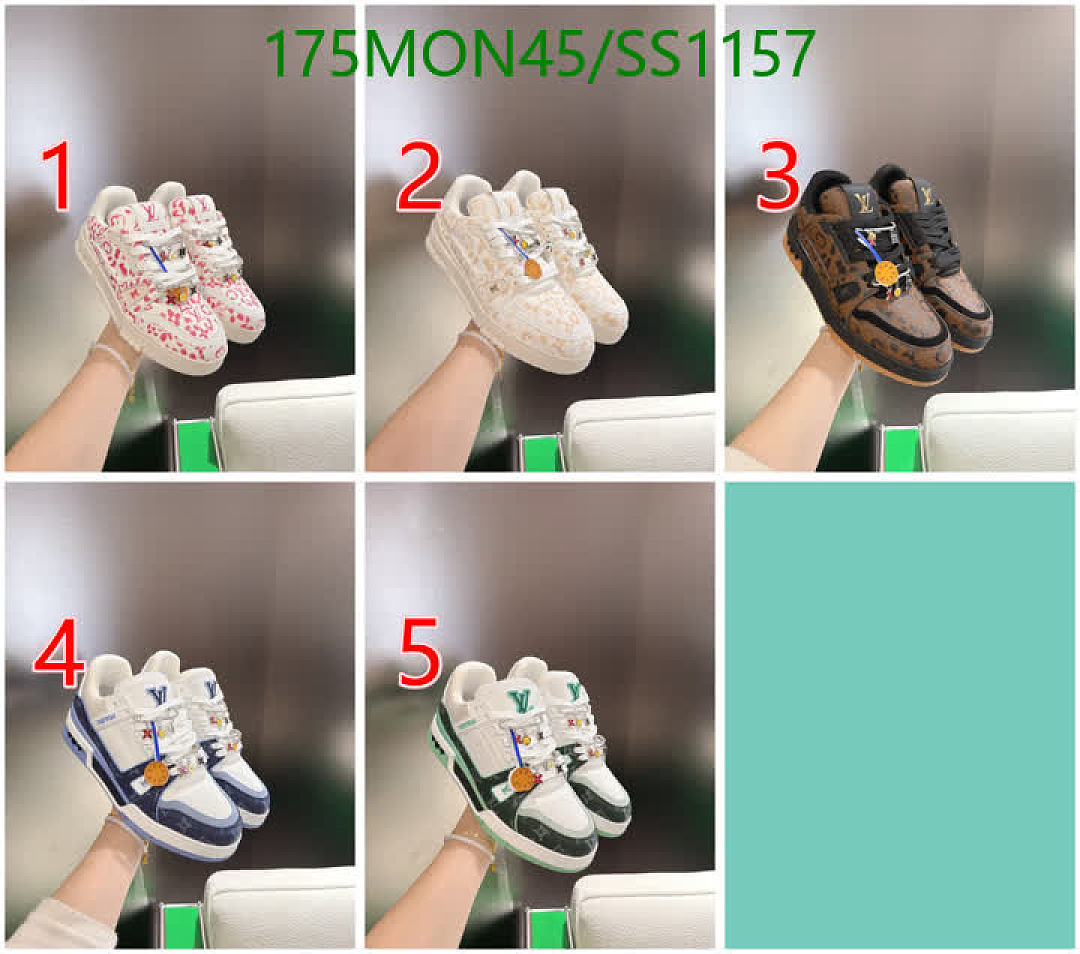 LV-Men shoes Code: SS1157 $: 175USD