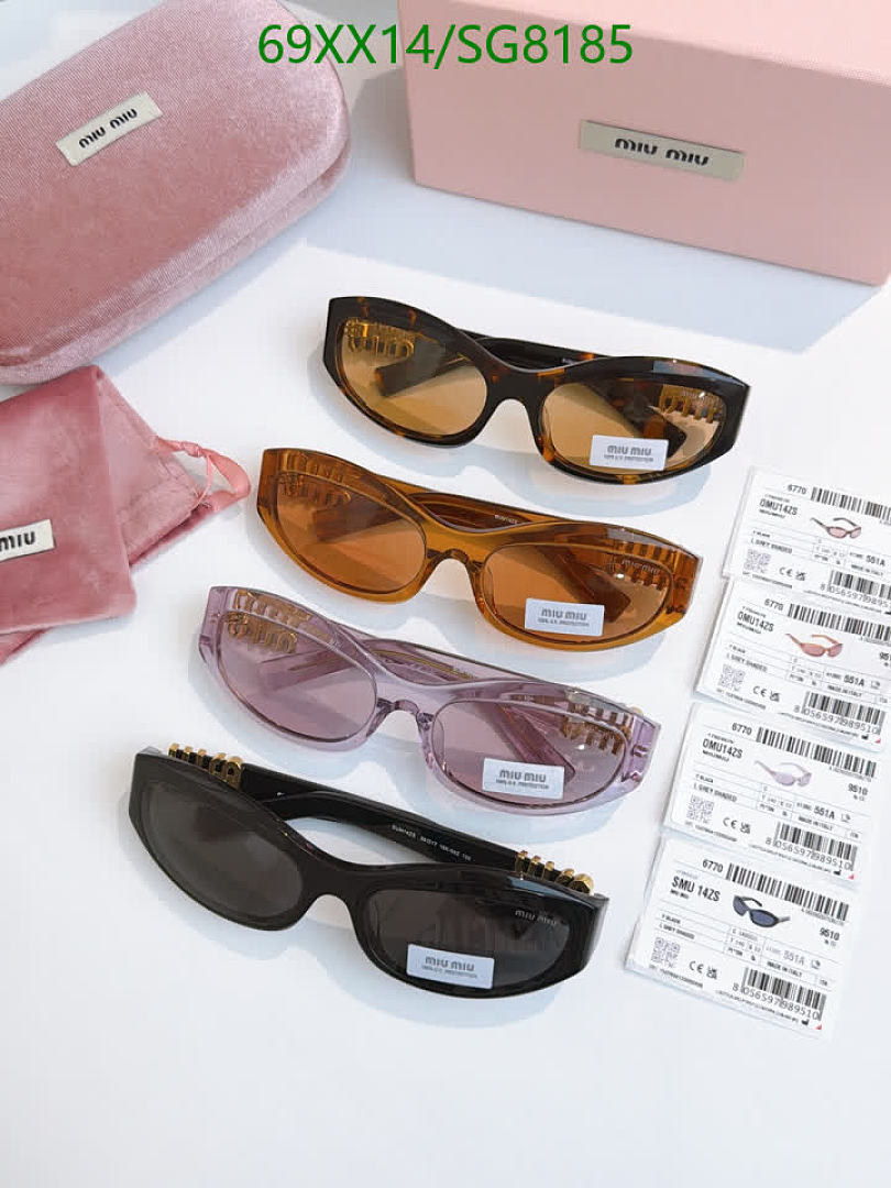Miu Miu-Glasses Code: SG8185 $: 69USD