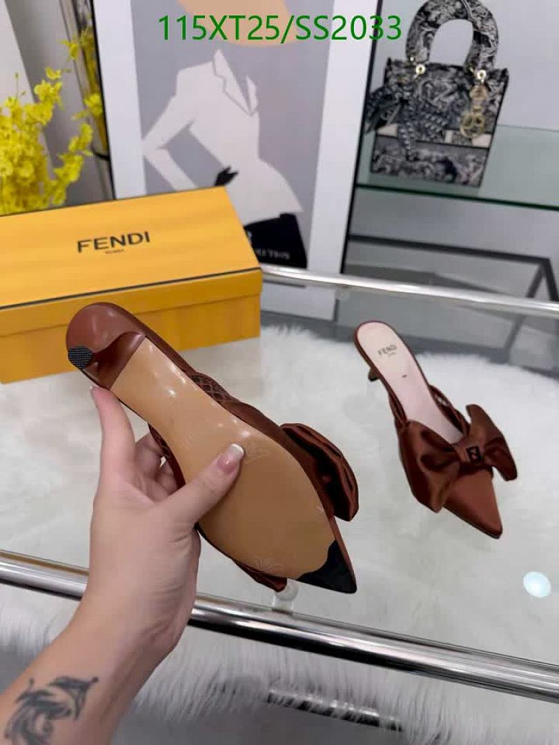 Fendi-Women Shoes Code: SS2033 $: 115USD