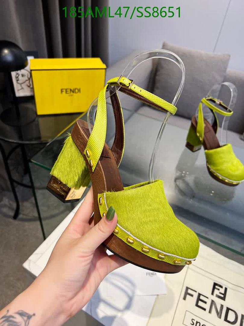 Fendi-Women Shoes Code: SS8651 $: 185USD